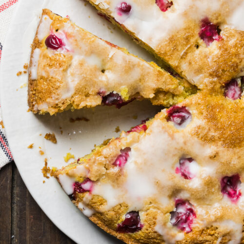 orange cranberry cake