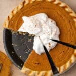 Pin for gluten free pumpkin pie.