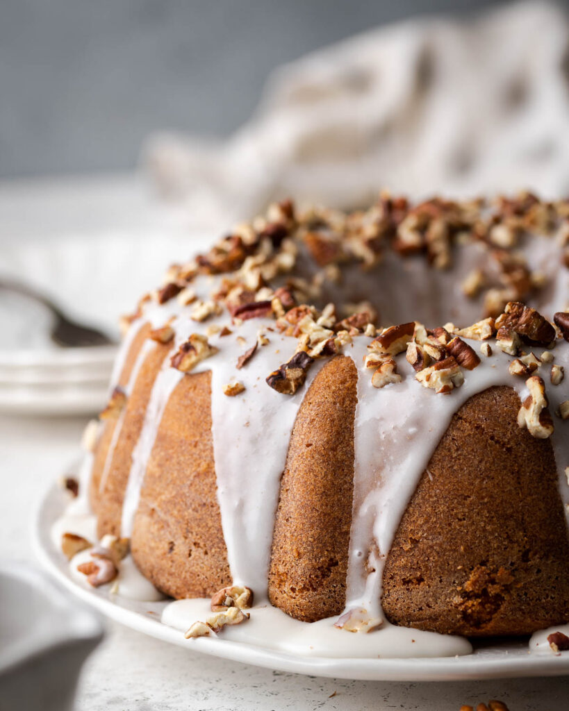 Gluten Free Sweet Potato Pound Cake - Well Fed Baker