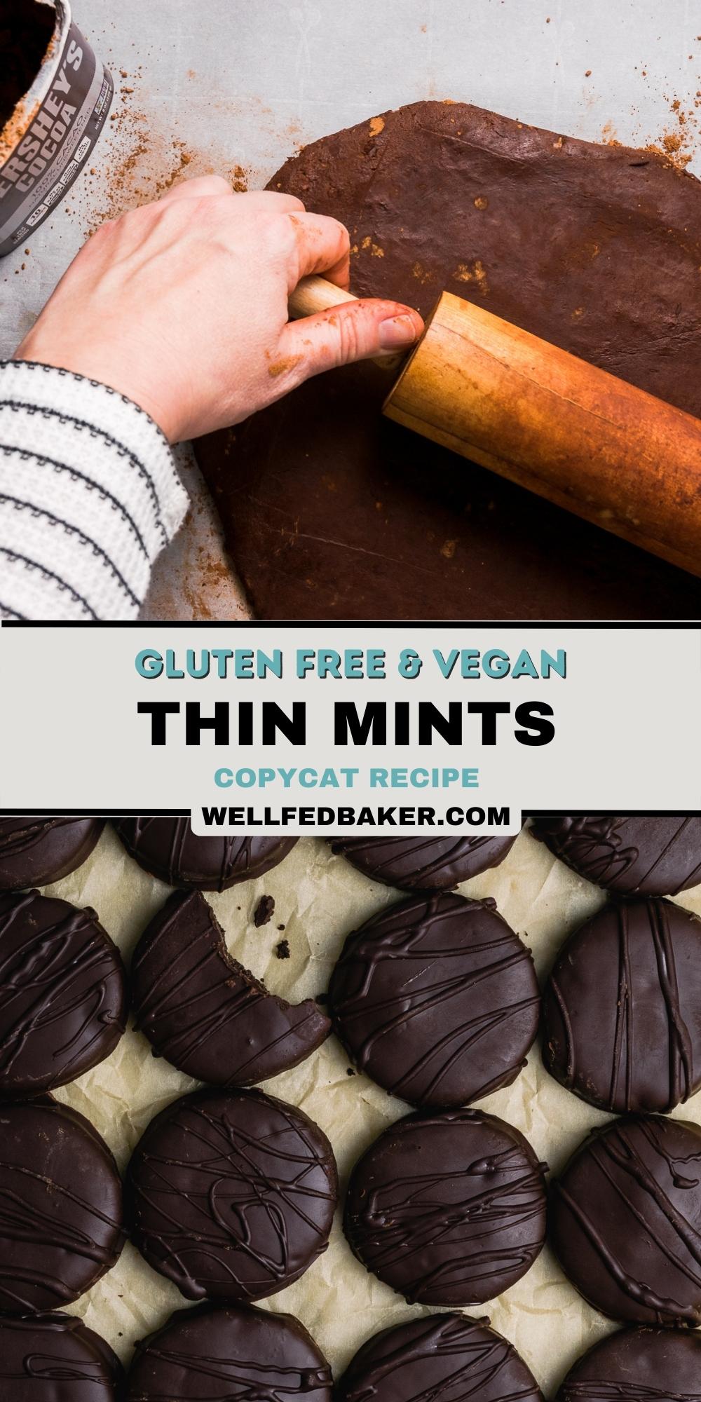 Pin for gluten free thin mints.