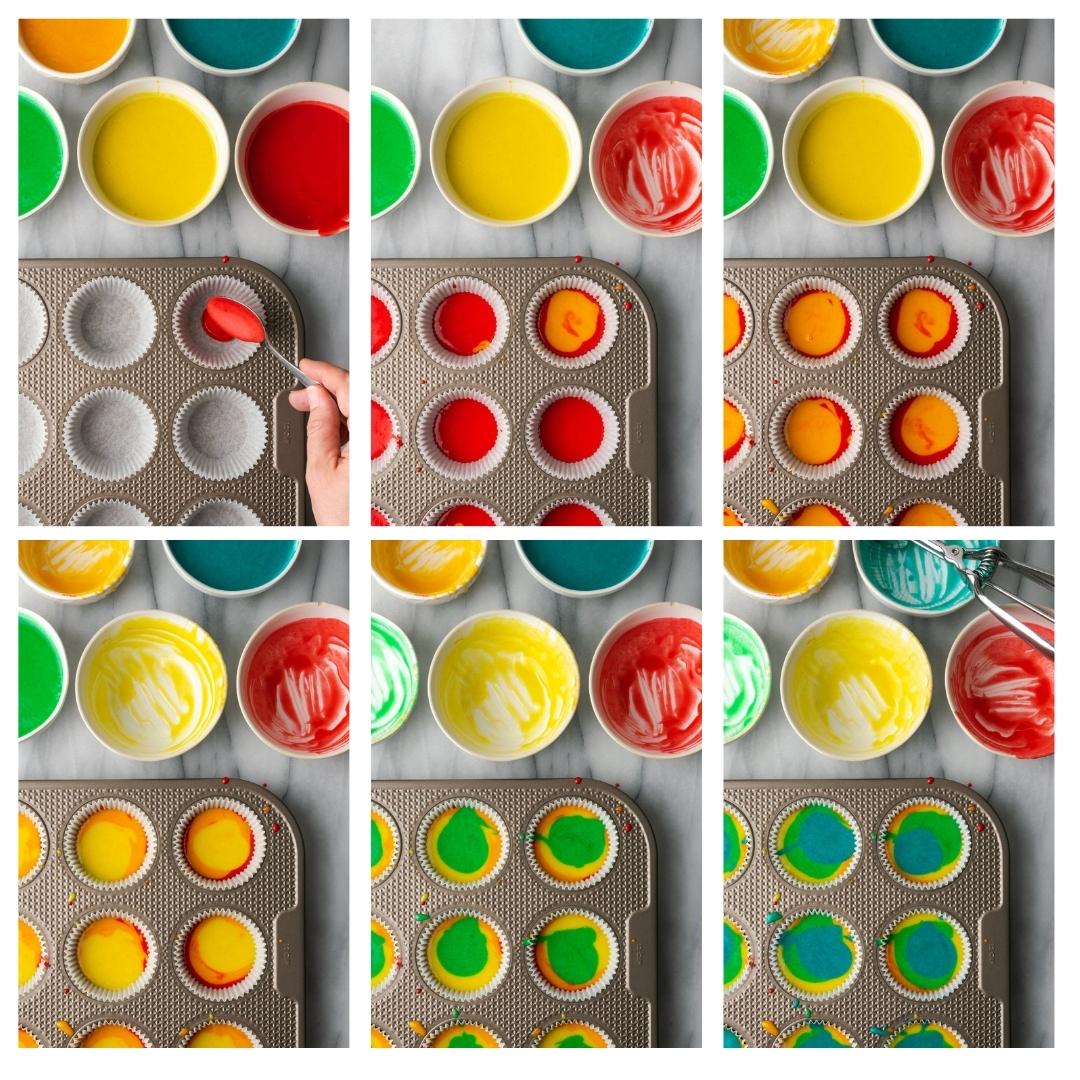 Tie Dye Cupcakes – Tupperware US