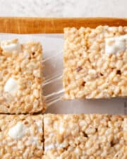 Gluten Free Rice Krispie Treats (Small Batch) - Well Fed Baker