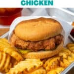 Pin for copycat chick fil a chicken recipe