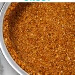 Pin for pretzel pie crust.