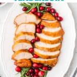 Pin for air fryer turkey tenderloin.