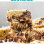 Pin for white chocolate blondies.