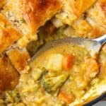 Pin for veggie pot pie.