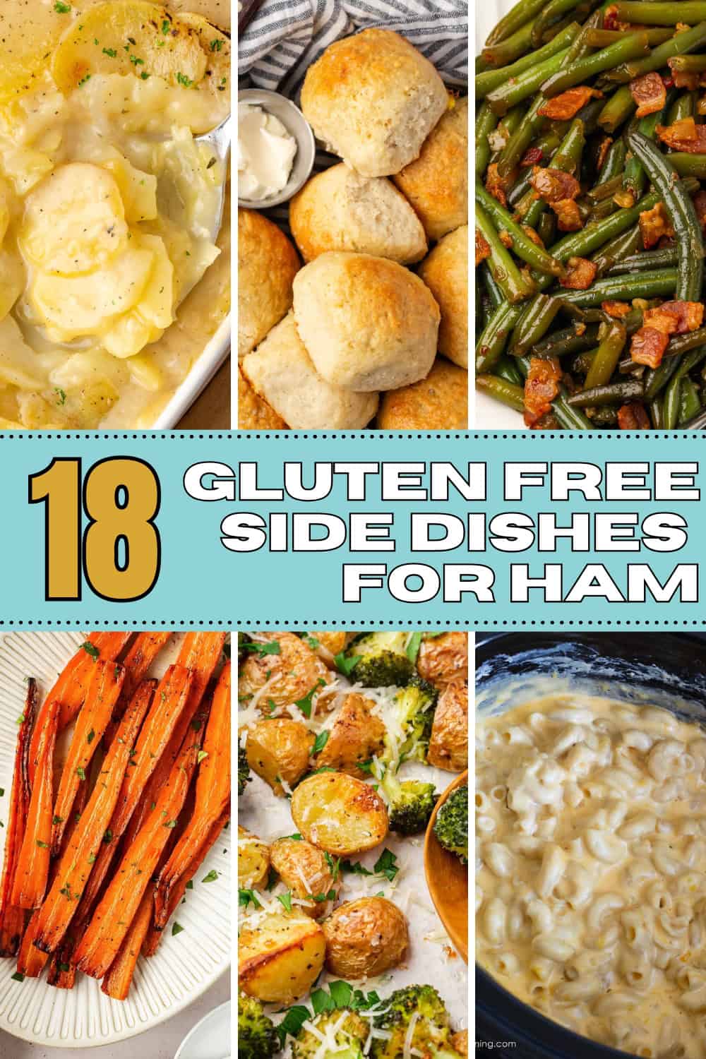 Pin for gluten free ham side dishes.