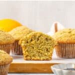 Pin for orange poppy seed muffins.