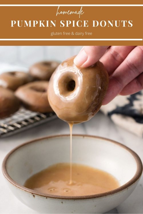 gluten free pumpkin spice donuts