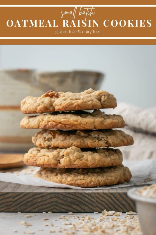 gluten free oatmeal cookies