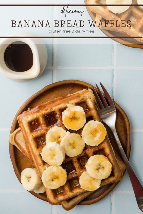 gluten free banana waffles