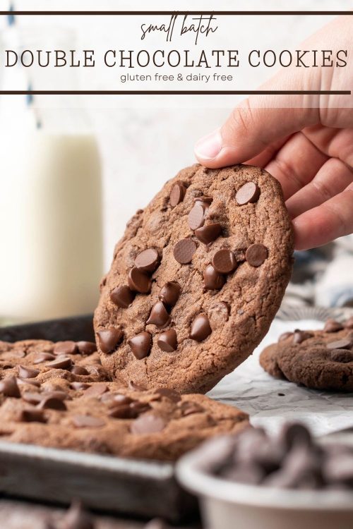 gluten free double chocolate chip cookies